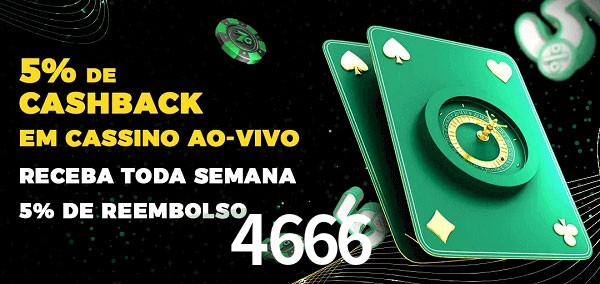 Promoções do cassino ao Vivo 4666