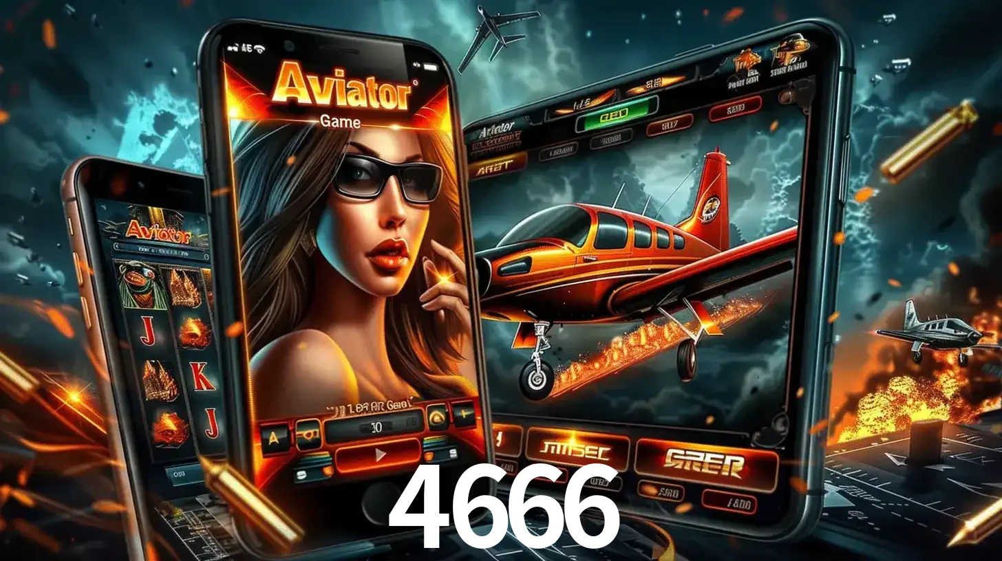 O popular jogo de apostas Aviator exibido em vários celulares e tablets, mostrando a interface emocionante e a ação de voo disponíveis para jogar agora no 4666.